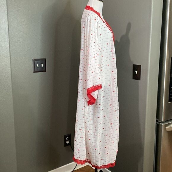 NWT Lularoe VALENTINE'S 2020 CHLOE Bohemian style overlay Kimono - Picture 6 of 11